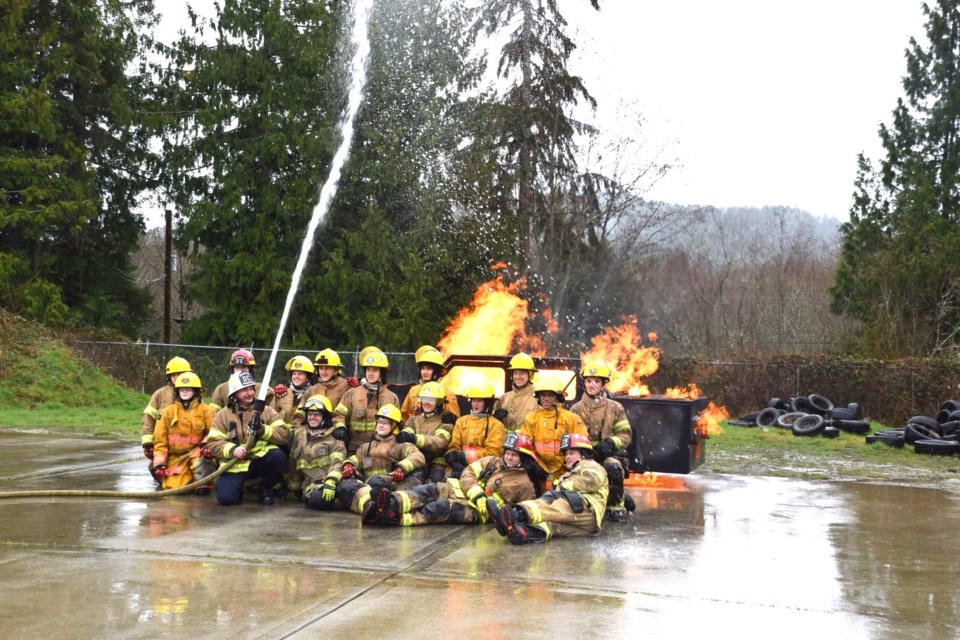 On March 29, students from the fourth annual School District 46’s Junior Fire Fighter Academy celebrated their graduation from the program. 